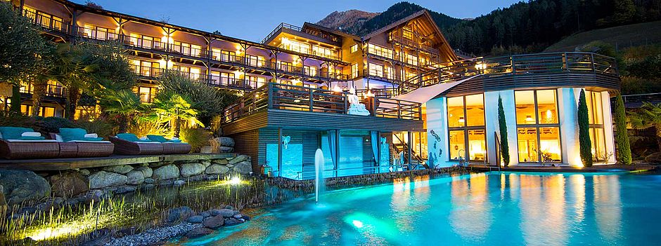 Golf & Spa Resort Andreus ***** St. Leonhard Meran, Südtirol - Golfhotel, Wellness- & Spa-Hotel